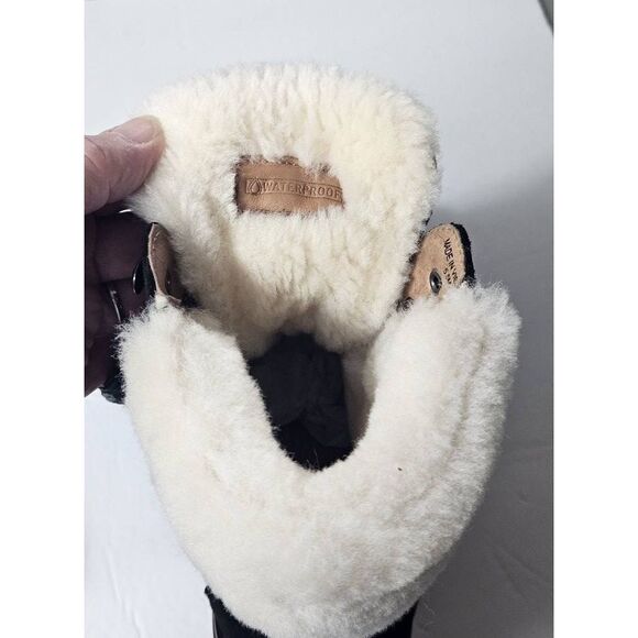 Clark's suede and shearling boots Nwob - Picture 14 of 15